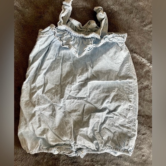 GAP Other - Baby Gap denim onesie size 18-24M